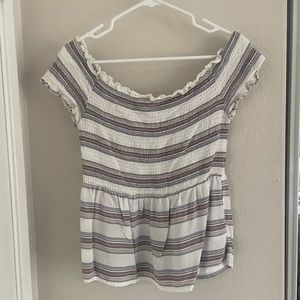 Harper heritage off the shoulder shirt size M